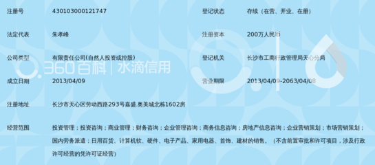 湖南豪業投資管理有限公司 穩健投資的專業之選
